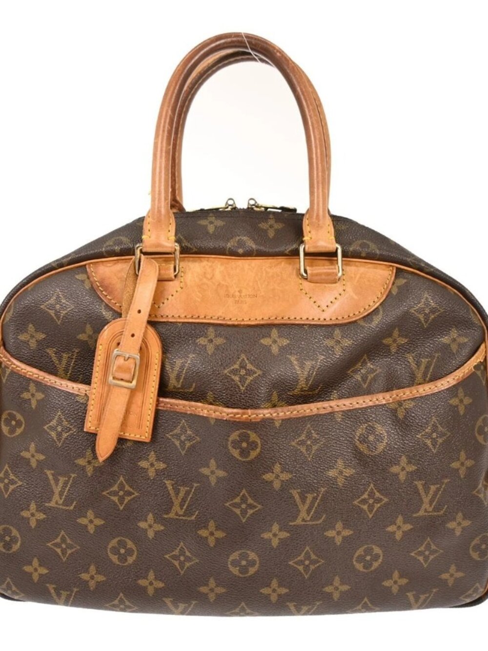 LOUIS VUITTON DEAUVILLE BOWLING BUSINESS HANDBAG M42270 VI0994 YQ06001